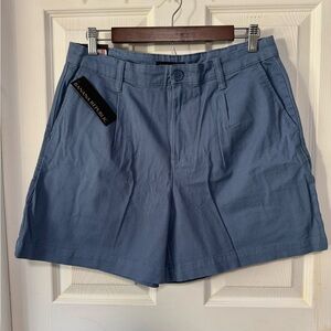 Banana Republic Women's Slate Blue Tailored Shorts Size 10